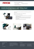 Mobile Marking Station with Tilting Head