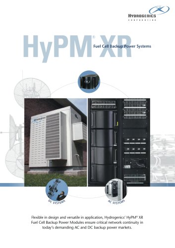 HyPM – XR Fuel Cell Power Product brochure