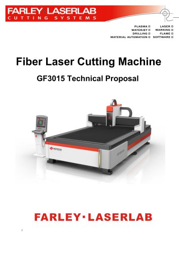 Fiber Laser Cutting Machine GF3015