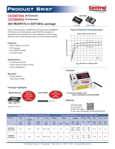 CEDM7004 (N-Channel)