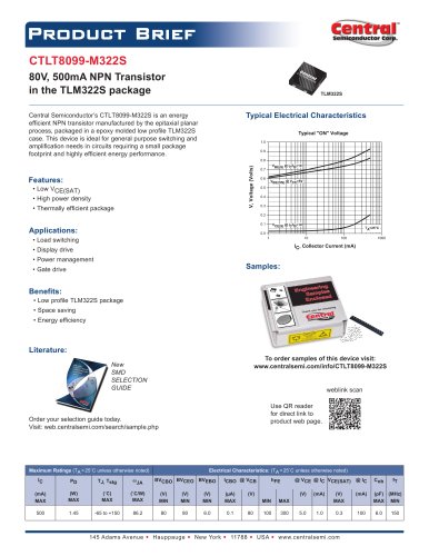 Transistors CTLT8099-M322S