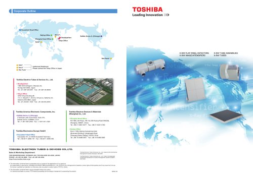 Electron Tubes &  Devices Product Catalog