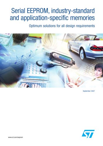 Serial EEPROM, industry-standard and application-specific memories