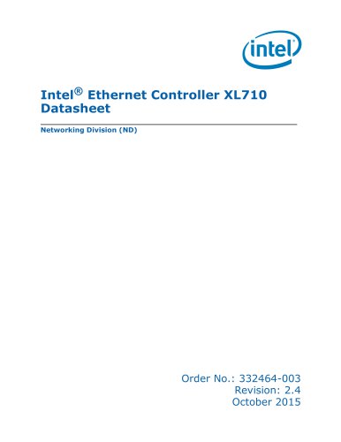 Intel® Ethernet Controller XL710