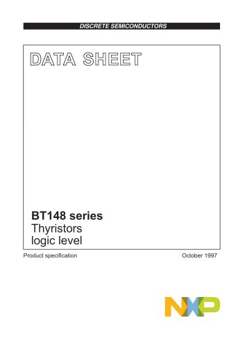 BT148-400R Logic level thyristor