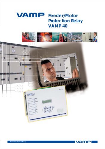 Feeder/Motor - Protection Relay  Vamp 40