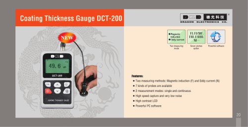 Coating Thickness Gauge DCT-200