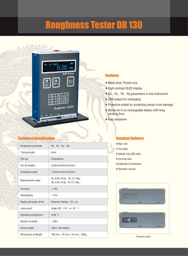 Surface Roughness Tester/Portable/OLED/DR130