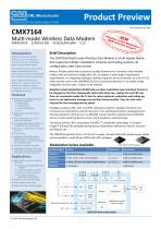 CMX7164 Product Preview