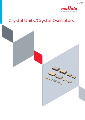 Crystal Units/Crystal Oscillators