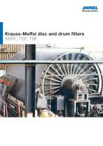 ANDRITZ Krauss-Maffei disc and drum filters