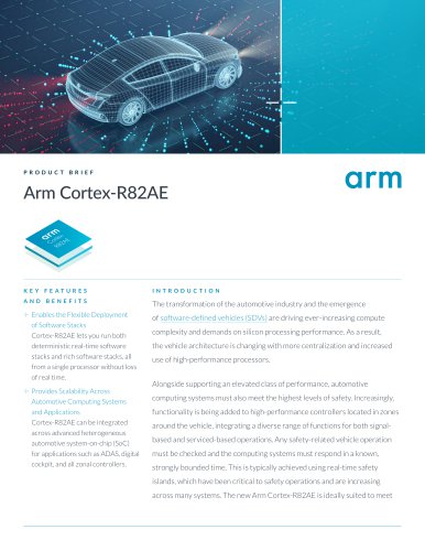 Arm Cortex-R82AE