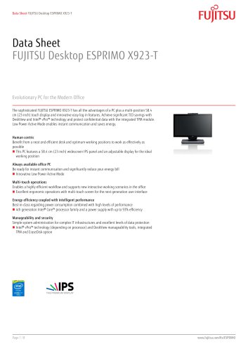 ESPRIMO-X923-T