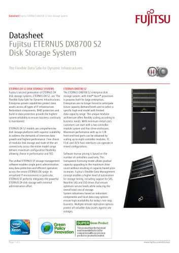 ETERNUS DX8700 S2