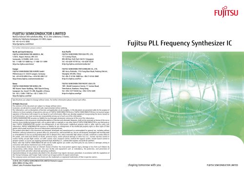 PLL Frequency Synthesizer IC (English version)