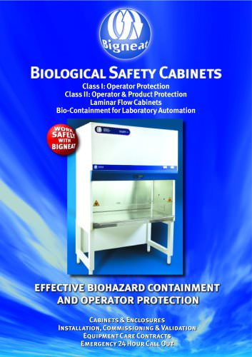 Biological Safety Cabinets Class I