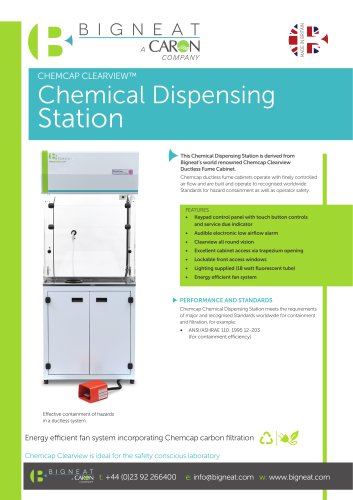 Chemical Dispensing Station