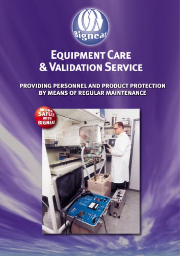 Equipment Care and Validation 