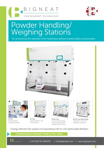 Powder Handling/ Weighing Stations