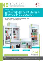 Ventilated Chemical Storage Shelves & Cupboards