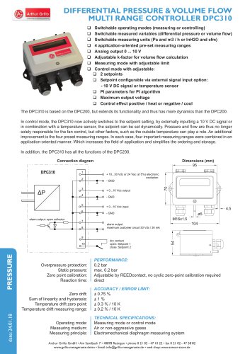 data sheet DPC310