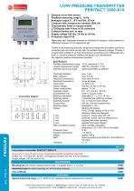 Peritact 2000-K10 - Low pressure transmitter