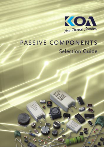 KOA Passive Components Selection Guide