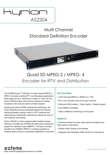 Kyrion AS2204 Datasheet