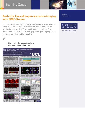 Real-time live-cell super-resolution imaging with SRRF-Stream