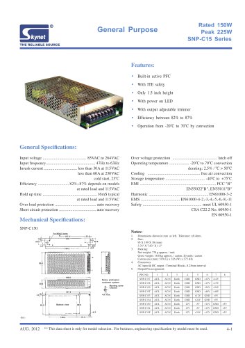 SNP-C15 series