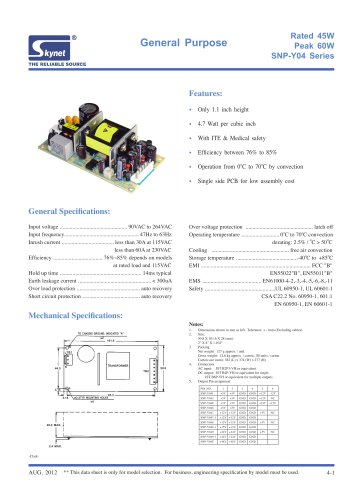 SNP-Y04 Series