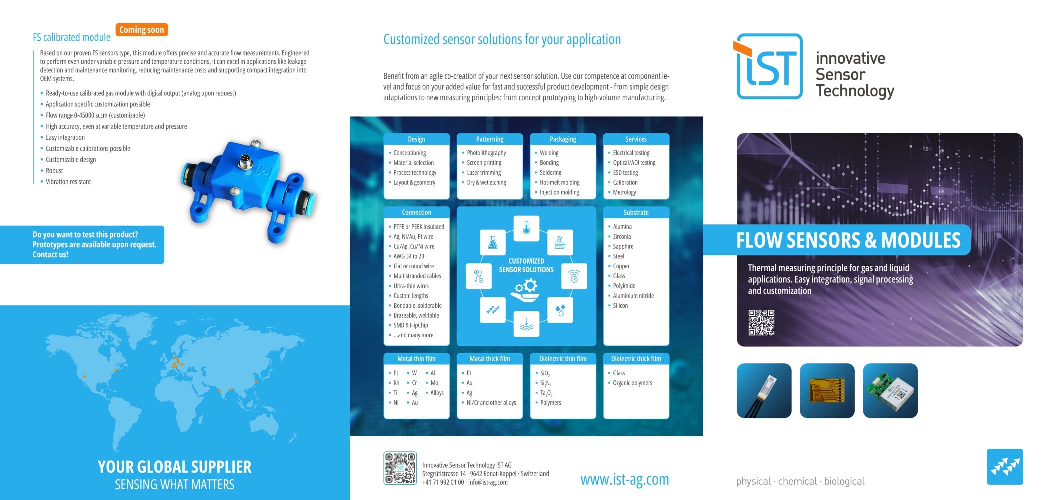 Flyer_Flow_Sensors_Modules - Innovative Sensor Technology IST AG