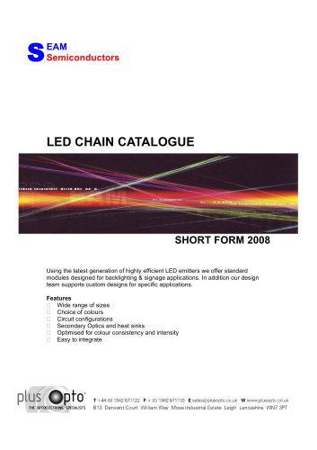 LED Chain Catalogue