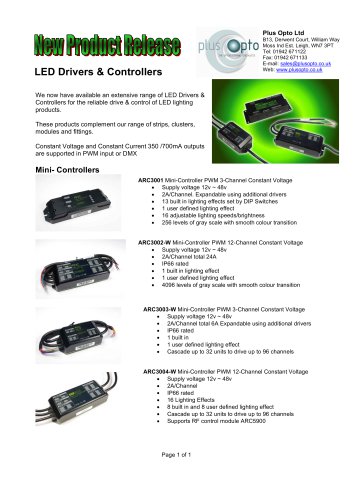 LED Drivers & Controllers