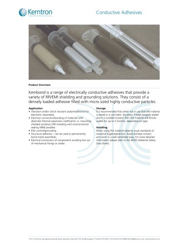 Conductive Adhesives