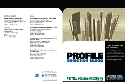 Profil section guide