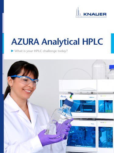 AZURA Analytical HPLC brochure