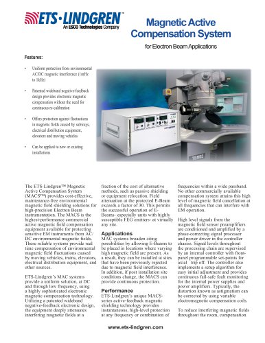 Magnetic Active Compensation System