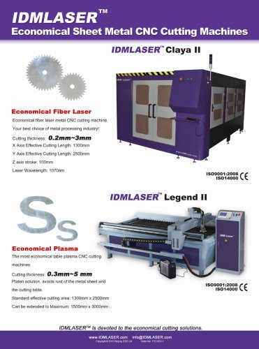 Sheet Metal CNC cutting Machines---English family