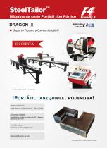 SteelTailor DRAGON III portable gantry CNC cutting machines - 1