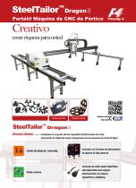 SteelTailor DragonII Portátil Máquina de CNC de Pórtico