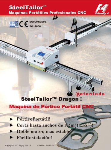 SteelTailor Portable CNC cutting machines(Dragon)