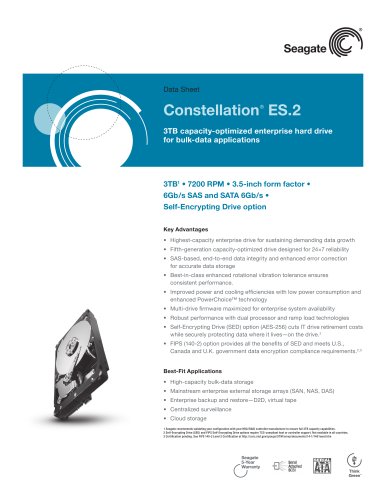  Seagate® Constellation® ES.2 