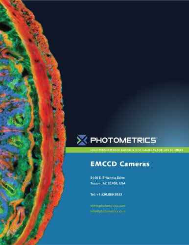 Photometrics EMCCD Cameras