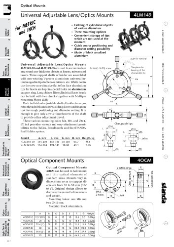 Optical Mounts