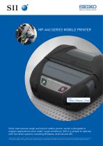 MP-A40 SERIES MOBILE PRINTER