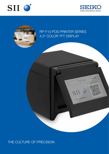 RP-F10 POS PRINTER SERIES