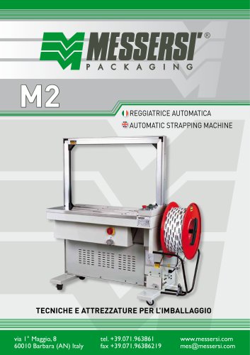 M2 automatic strapping machine