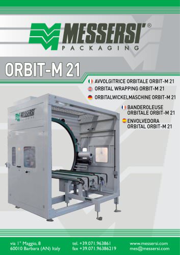 ORBIT-M 21 envolvedora orbital