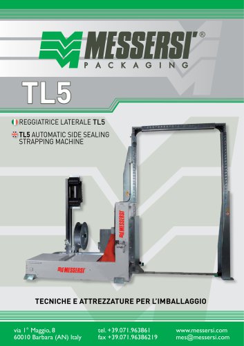 TL5 automatic side sealing strapping machine